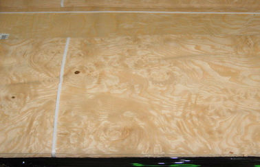 Impiallacciatura di legno costruita Burl affettata del taglio con spessore di 0.45mm