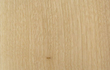 Impiallacciatura di legno di Anegre del taglio giallo del quarto per la fascia di bordo