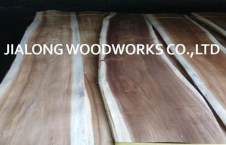 Foglio per impiallacciatura di legno affettato bruno-rossastro dell'acacia del taglio dell'impiallacciatura di compensato e della pavimentazione