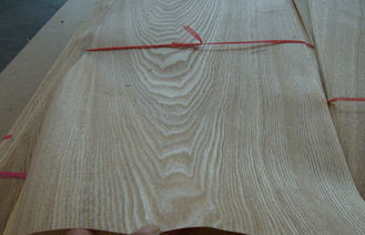 La carta della cenere ha appoggiato il taglio affettato impiallacciatura di legno, fogli di legno naturali