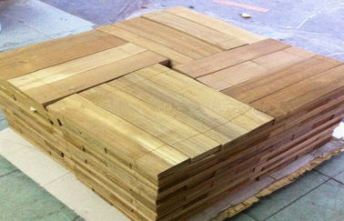 Foglio per impiallacciatura affettato della pavimentazione di legno del taglio, legno del tek che impiallaccia 0,5 millimetri