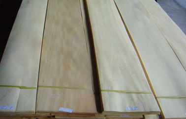 Impiallacciatura di legno della fetta del taglio di gomma giallo della corona per mobilia