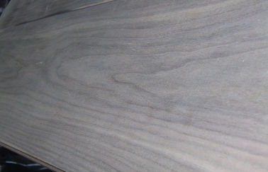 Impiallacciatura di legno naturale affettata del taglio della corona della noce nera del taglio per compensato