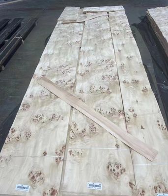 Fogli di rivestimento di pioppo tagliati in fette naturali di grado A per la decorazione dei mobili