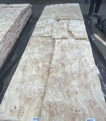 Fogli di rivestimento di pioppo tagliati in fette naturali di grado A per la decorazione dei mobili
