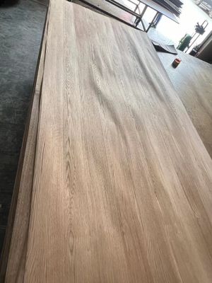 Carta di rivestimento corrispondente a taglio di corona di rovere rosso americano in fette naturali