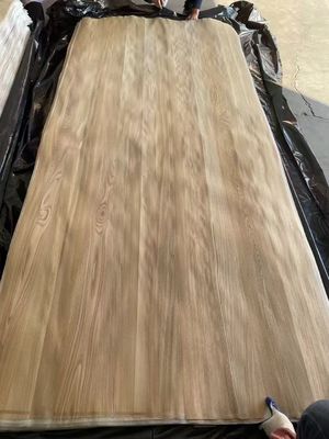 Fogli di rivestimento di legno compensato a croce di olmo marrone tagliato in fette