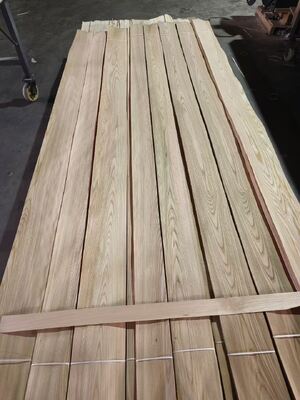 Impiallacciatura di Olmo Crown Cut Marrone con Spessore 0.5mm per Decorazione Hotel e Mobili
