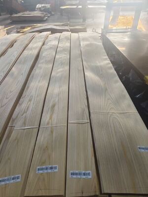 Impiallacciatura di Olmo Crown Cut Marrone con Spessore 0.5mm per Decorazione Hotel e Mobili