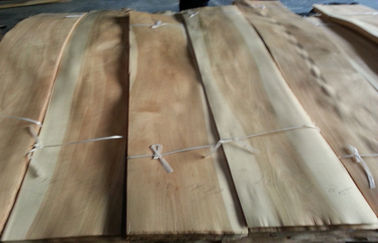 Il truciolato ha affettato l'impiallacciatura di legno di colore naturale della betulla due del taglio costruito