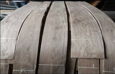 Grado naturale ab del foglio di legno della mobilia dell'impiallacciatura della noce del taglio del quarto