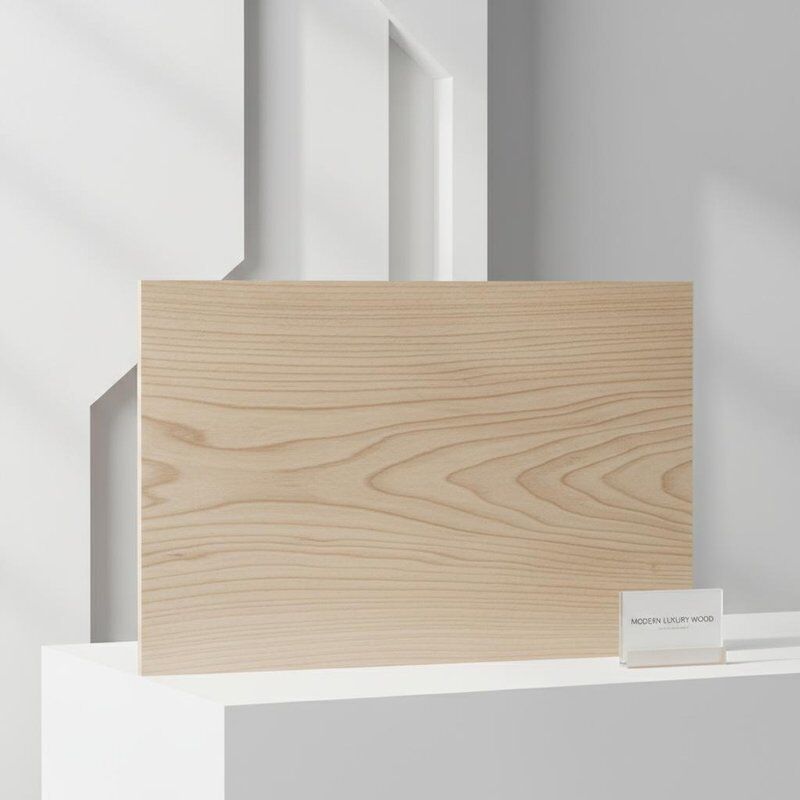 Impiallacciatura in legno naturale, impiallacciatura in frassino, stile moderno, scelta perfetta per mobili da hotel a 3-5 stelle, dall'aspetto accattivante